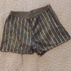 Forever 21 sequined shorts